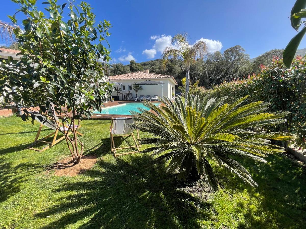 Magnifique Villa Recente Entre Mer Et Montagne Situee Entre Ajaccio Et Porticcio Cauro Екстериор снимка
