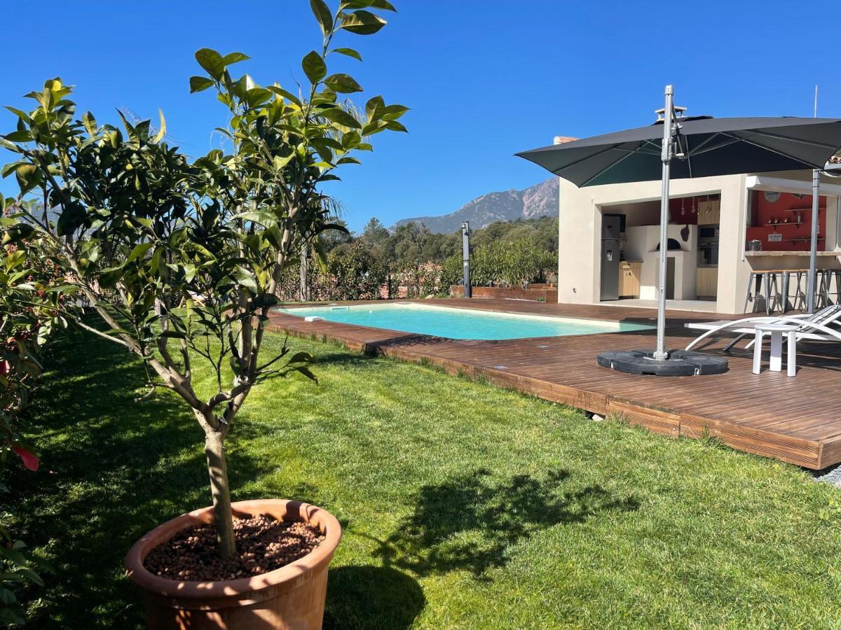 Magnifique Villa Recente Entre Mer Et Montagne Situee Entre Ajaccio Et Porticcio Cauro Екстериор снимка