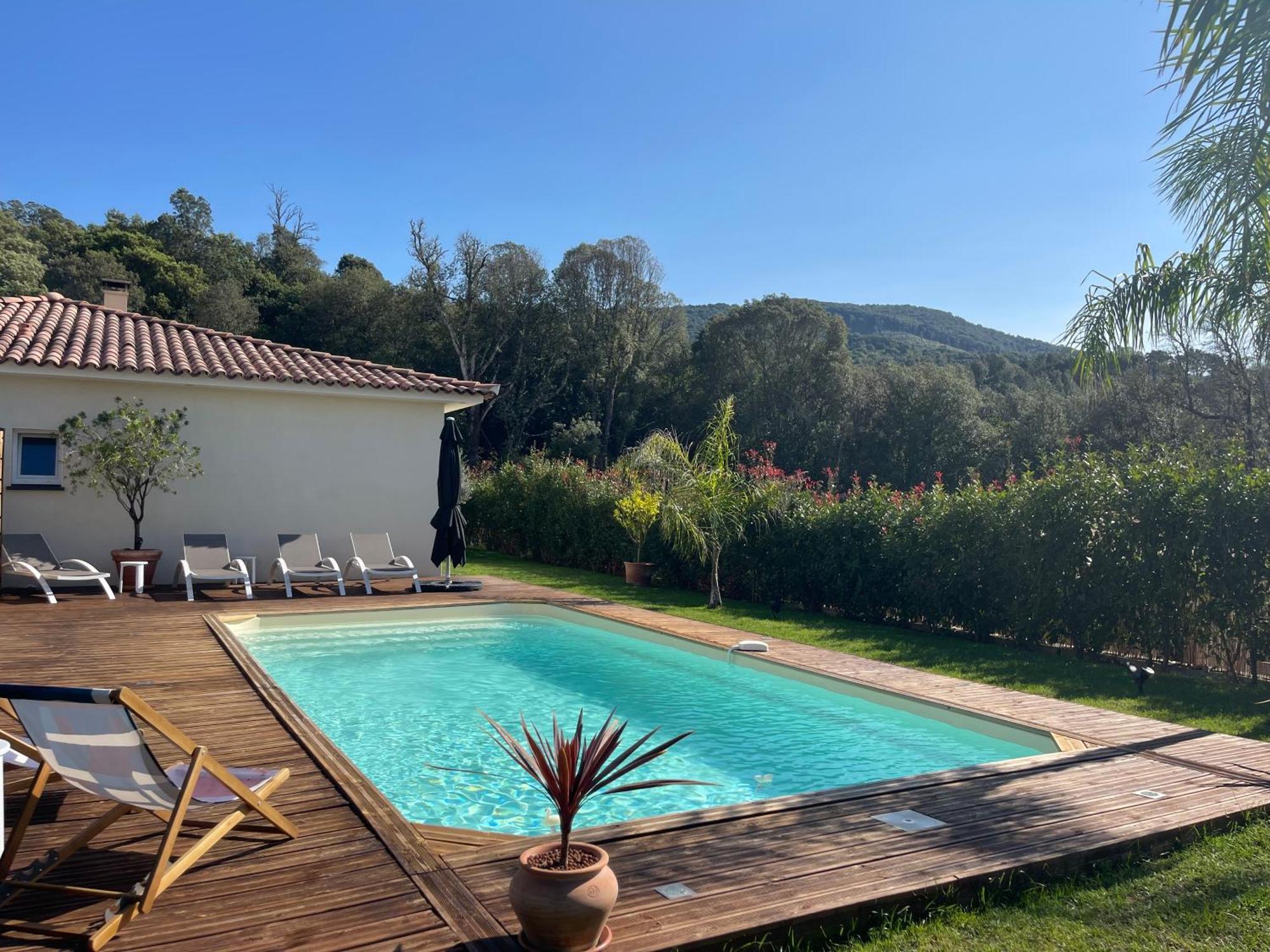 Magnifique Villa Recente Entre Mer Et Montagne Situee Entre Ajaccio Et Porticcio Cauro Екстериор снимка